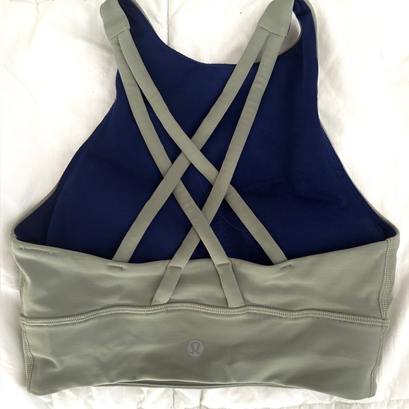 Lululemon - Light Green Sports Bra - Picture 2 of 3